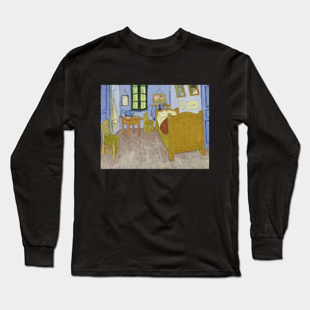 Bedroom in Arles: Winter 1888 | Art By Van Gogh Long Sleeve T-Shirt by Art_Attack